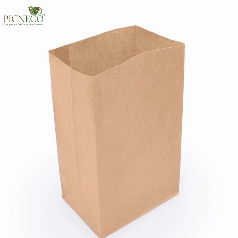 товар Крафт пакет с прямоугольным дном, 180*120*290 мм, 70 г/м KPD018